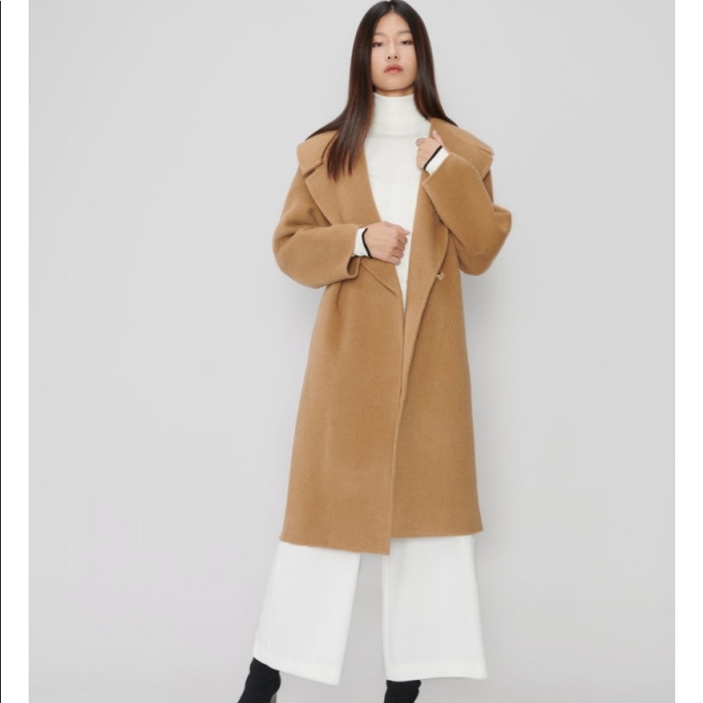 Women's Tan Overcoat